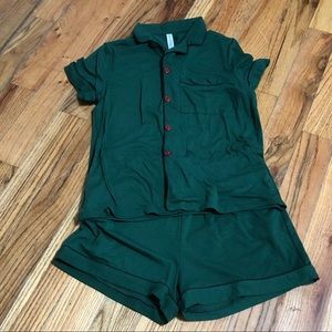 **SOLD**Tickled teal pjs